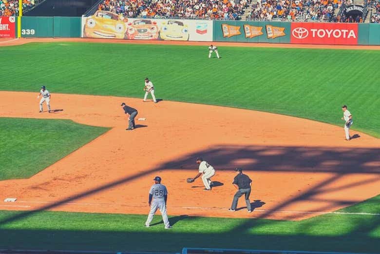 Un partido de los San Francisco Giants 